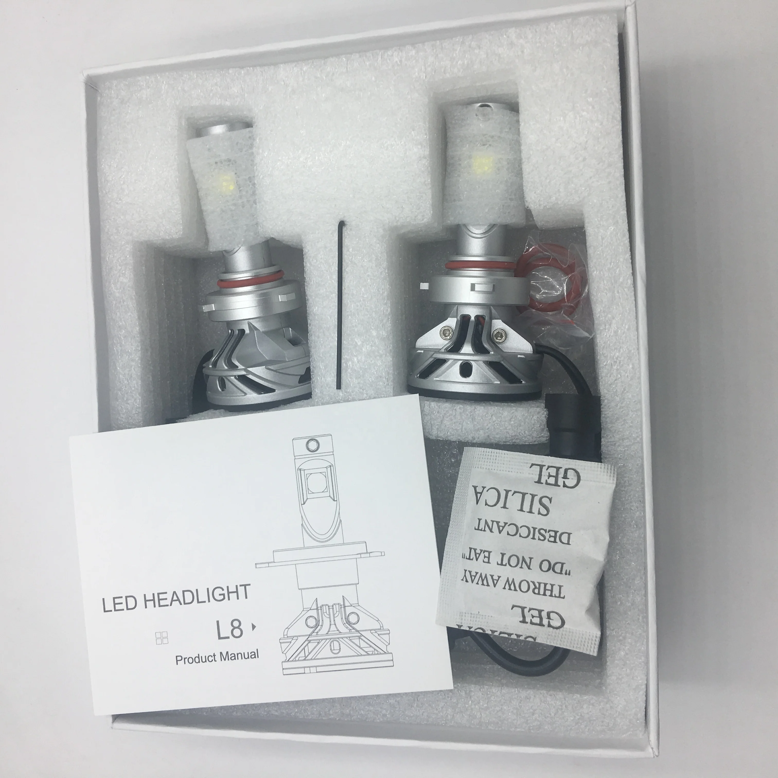 Factory LED Headlight L8 9005 Car Bulb CE Rohs Approved