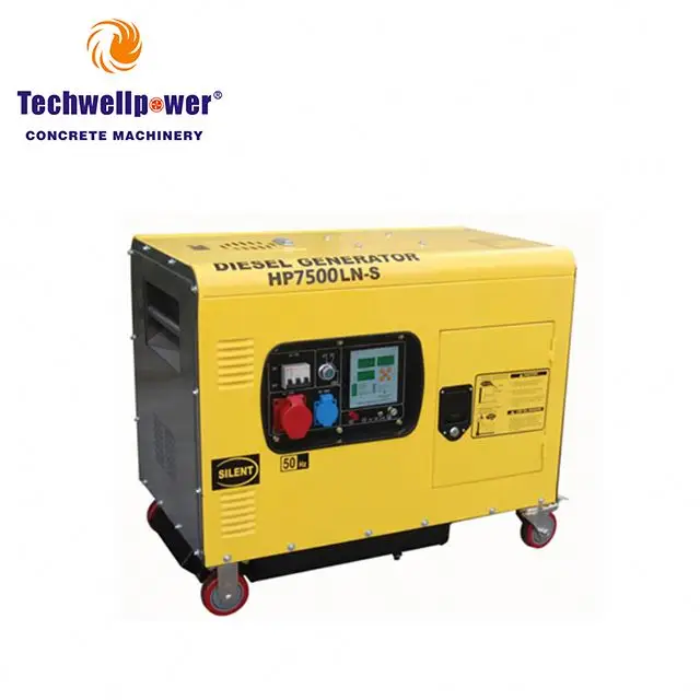 5kv small water cooled silent diesel generator with price