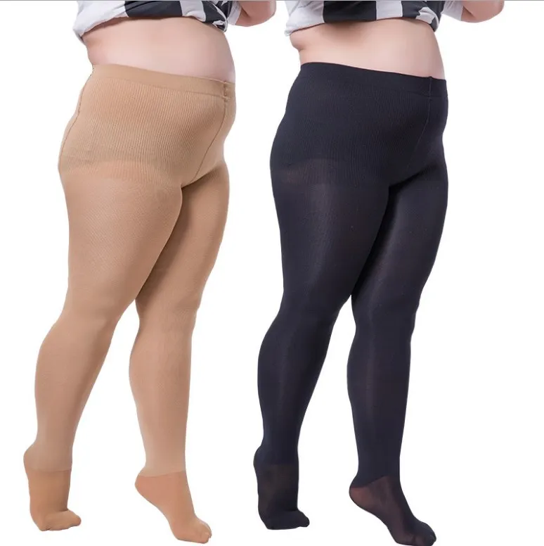 Wholesale Plus Size 50-100kg High Quality Elastic Pantyhose High Waist Seamless Velvet Women Pantyhose