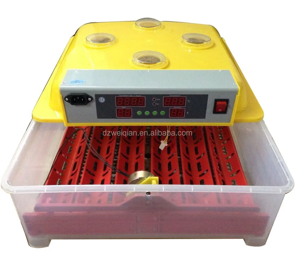 WQ-60 mini poultry egg incubator with inverter for 12v solar incubator 60eggs solar eggs incubator