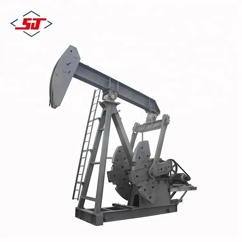
Shengji api oilfield units beam pumping unit oil pump jack model 