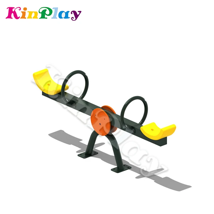 Kinplay брендовые двухсиденья простые пластиковые Пружинные Seesaw для детей