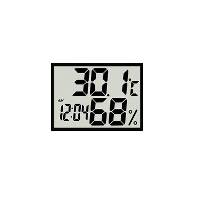 6 Digit 7 Segment LCD Humidity and Temperature Display Module