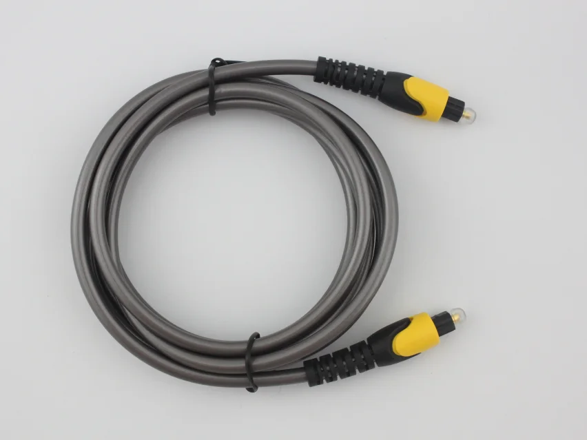 High Quality Dual Color Mold Optical Fiber Digital Audio Cable Toslink M/M Lead for Home Theater HDTV  Laptop DVD