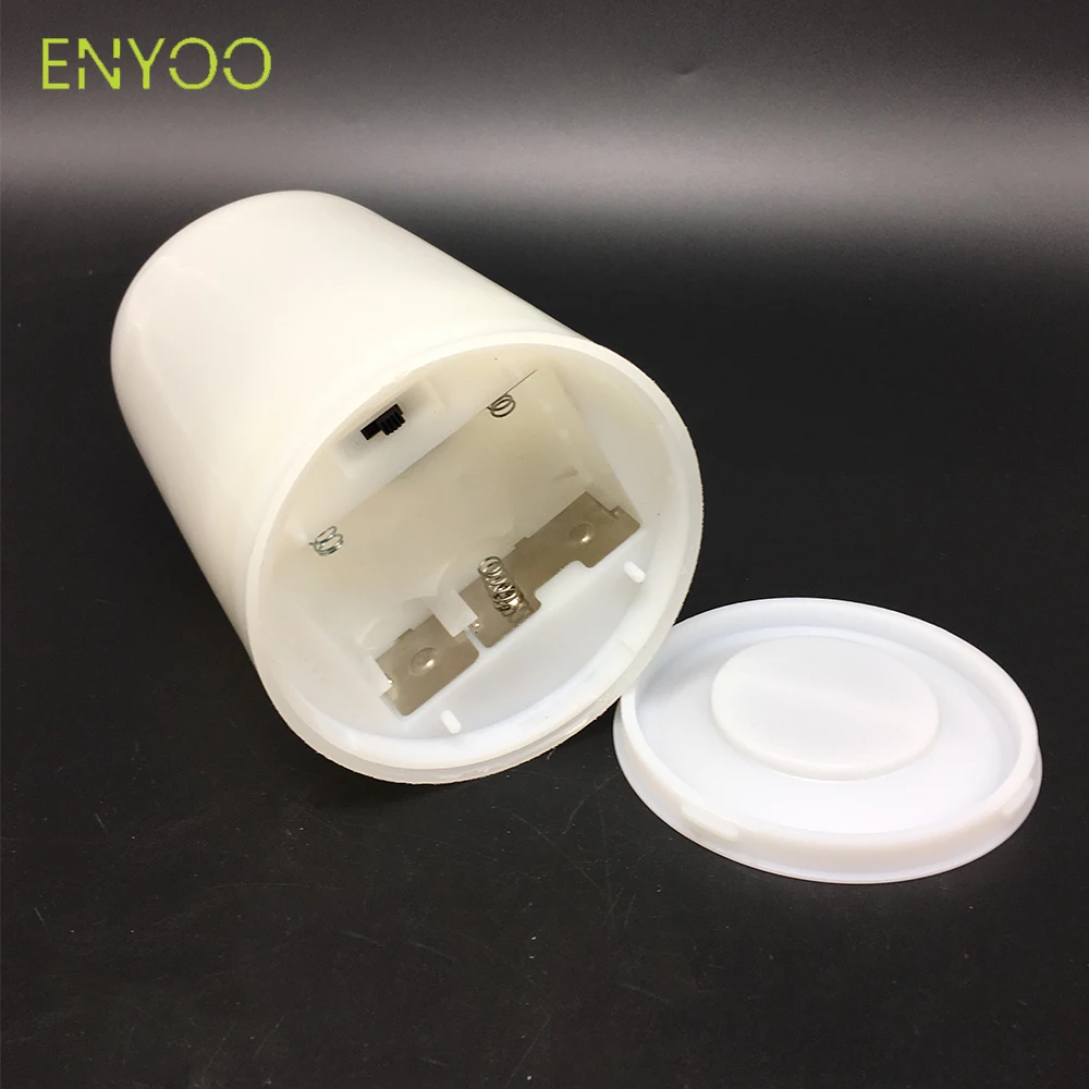 
Battery Operated Pillar PE and Wax Color Changing Flickering Laser LED Candle with 21 Keys Remote Control 