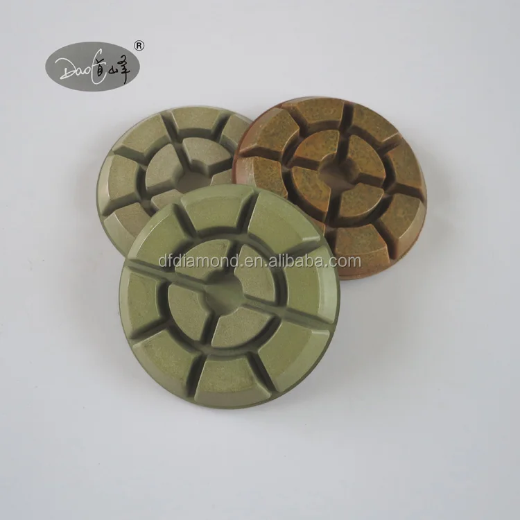 Wet abrasive concrete floor polishing pads grinding tool
