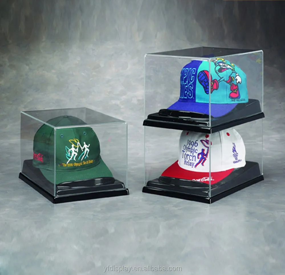Clear Acrylic Hat Display Box For Sale