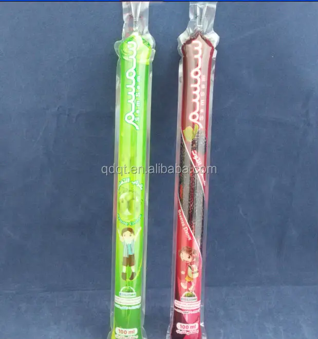 quantong 2014 new design 100ml plastic ice lolly pouch