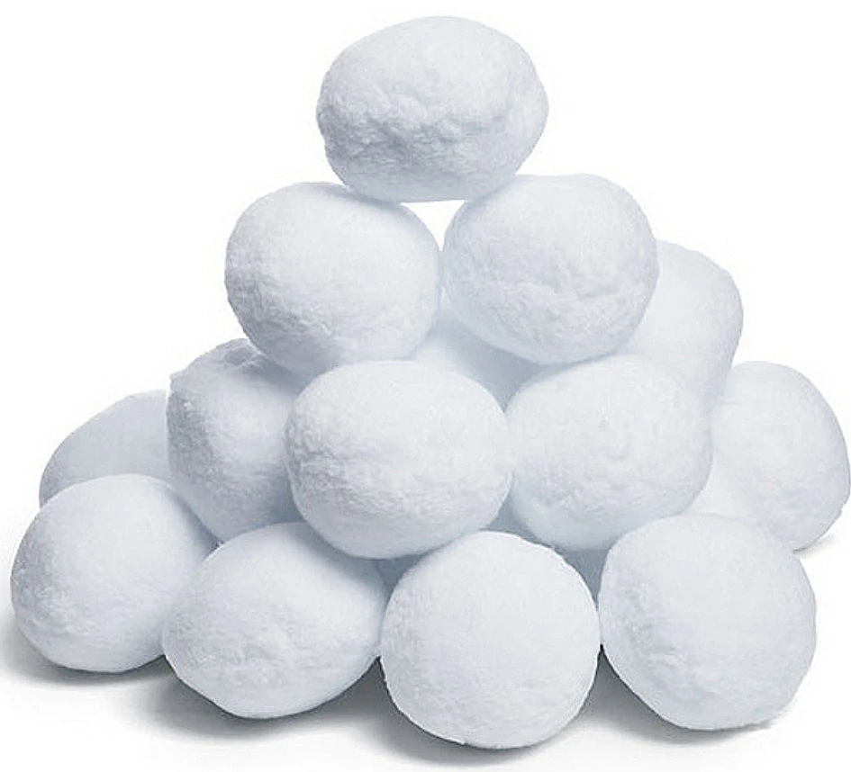 
INDOOR SNOWBALL FIGHT Novelty Indoor Soft Snowballs - Great to Play With Friends - Popular Fun Toys 