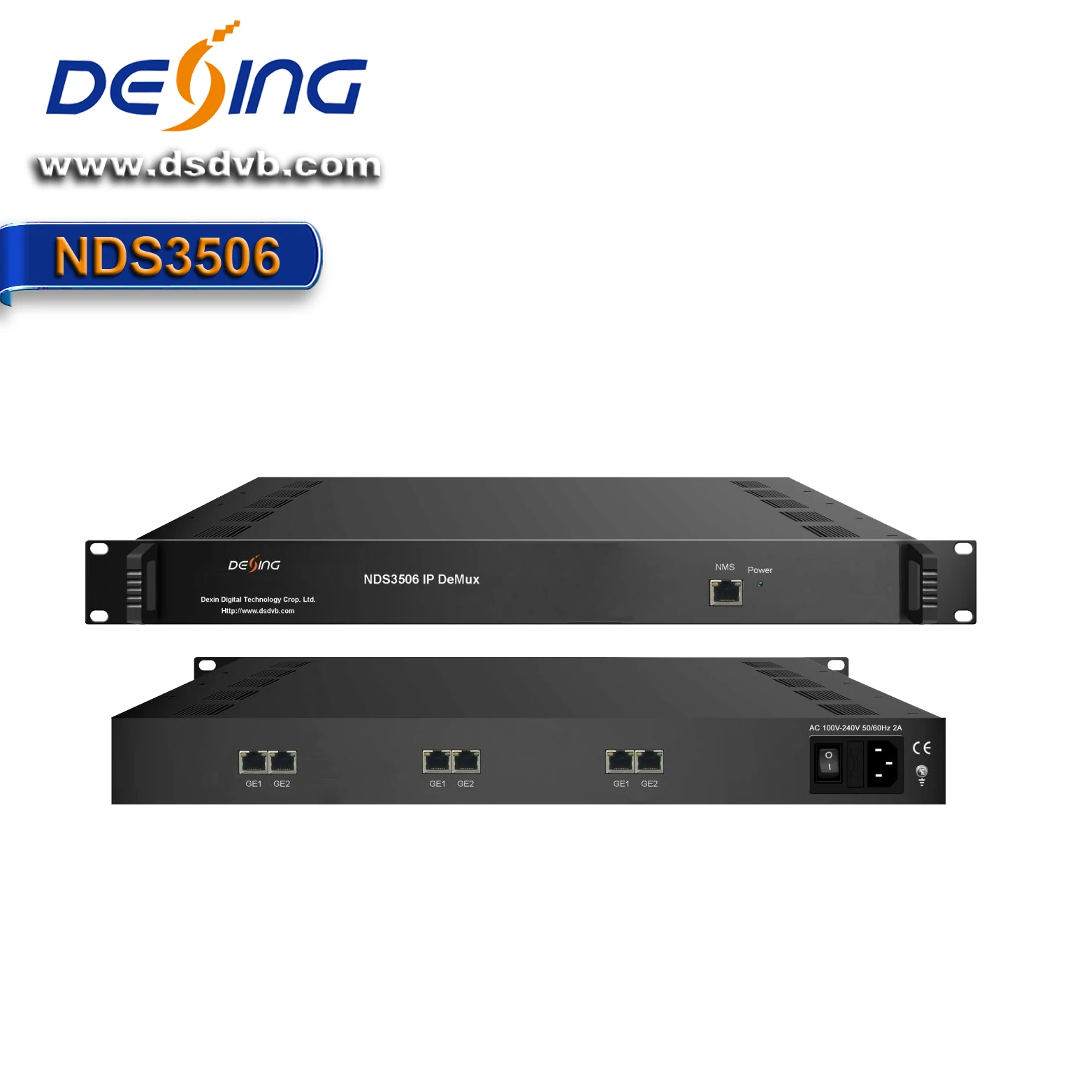 NDS3506 512 IP-мультиплексор для ввода и вывода