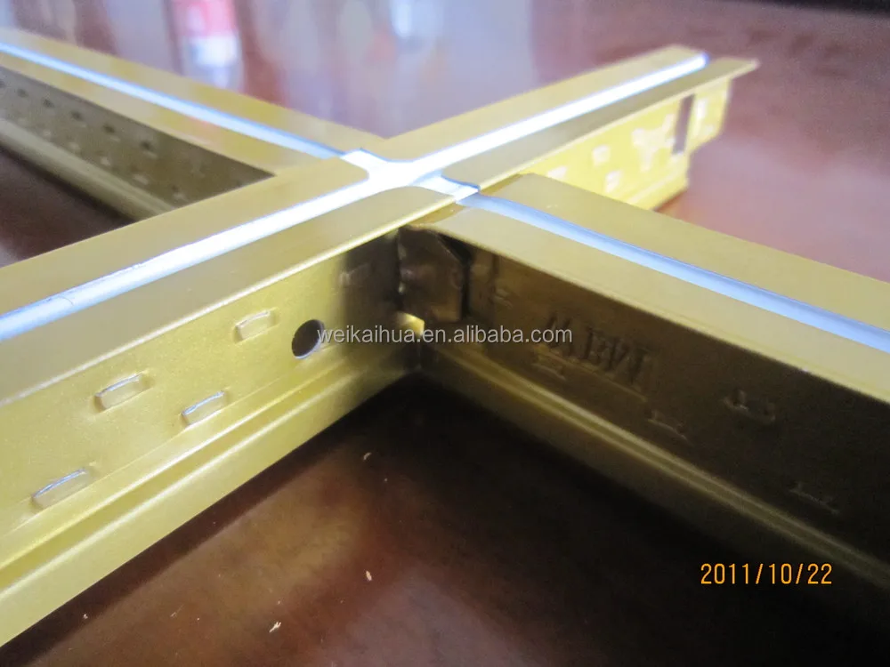 False ceiling tile ceiling t-grid