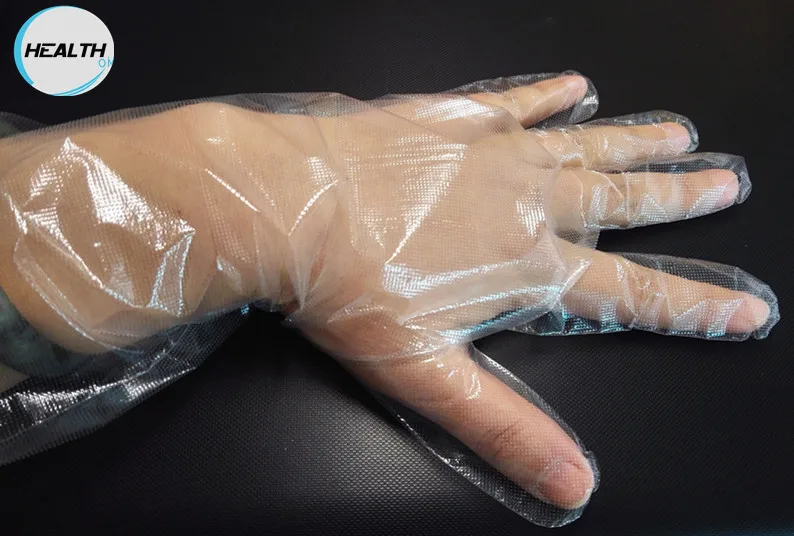 
2018 NEW CPE Clear Disposable Gloves for Food Restaurant/Industrail 
