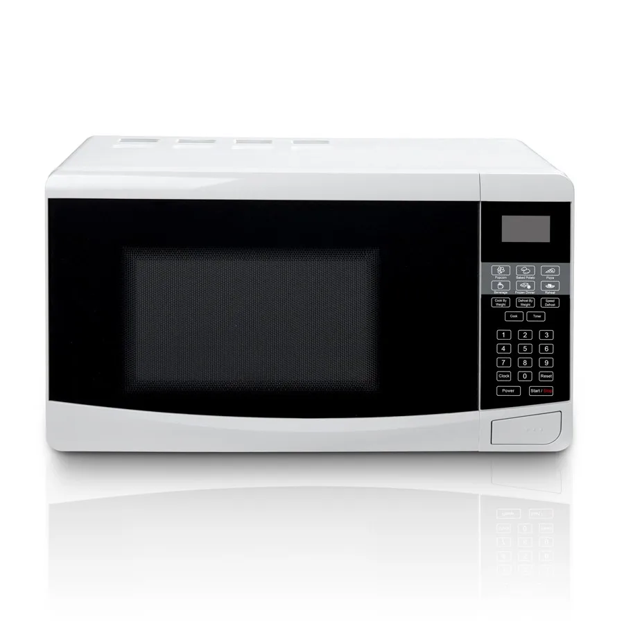 20 л, 700 Вт, цифровая микроволновая печь с сенсорным управлением, белая
