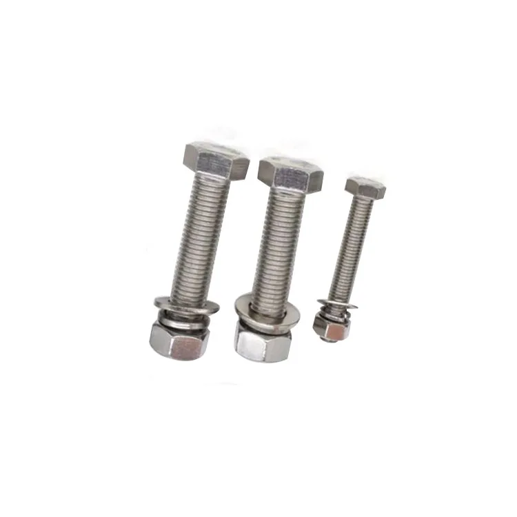 Hex/Hexagon Head Bolt/Bolts Zinc Plated Galvanized Carbon Steel Grade 8.8 10.9 12.9 DIN933 M12 M16