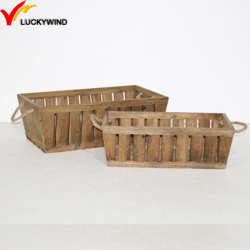Конические маленькие деревянные ящики для фруктов на продажу