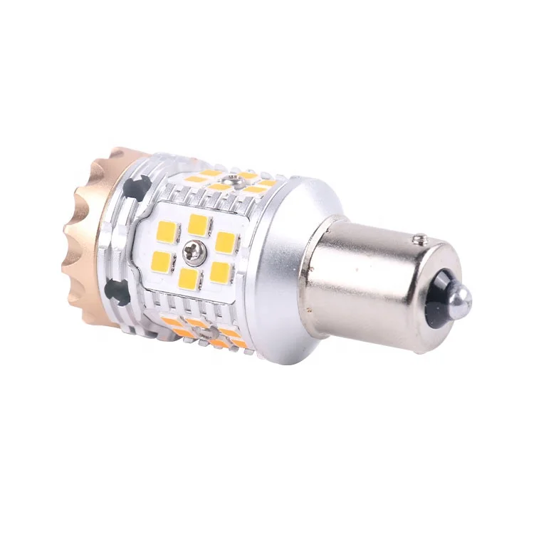 
Лампы для автомобильных фар, Золотая Базовая оранжевая лампа, 30 светодиодов для автомобиля 