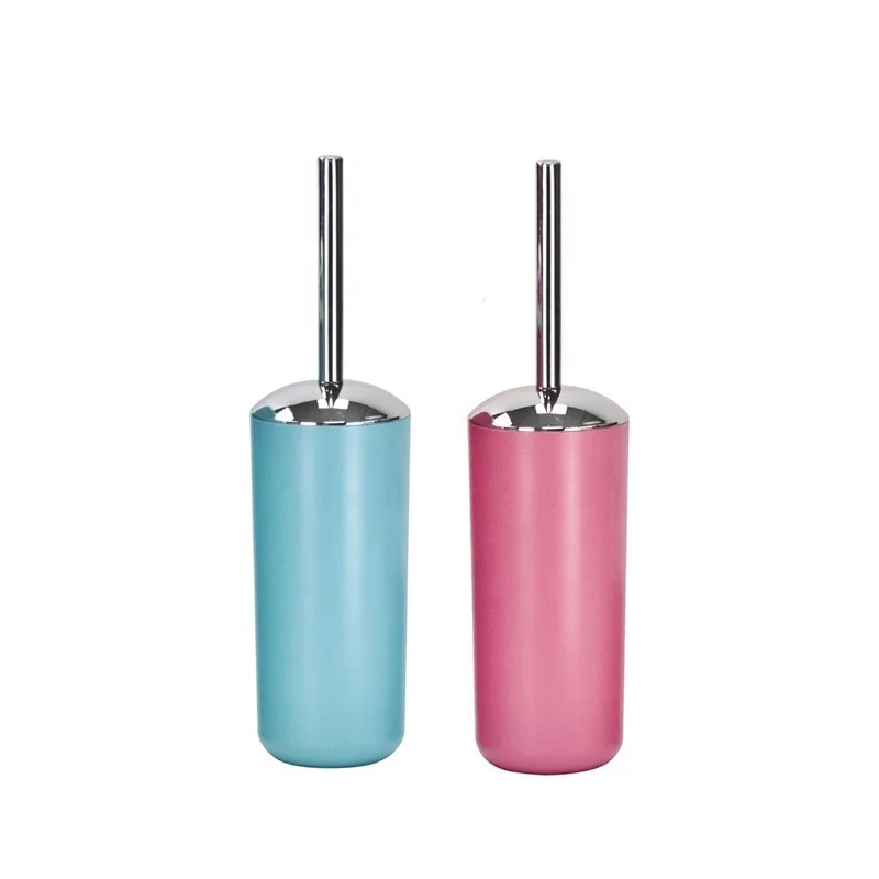 New Product Bathroom Cleaning Brushes Manufacture Stainless Steel Brush Toilet Brush Holder
