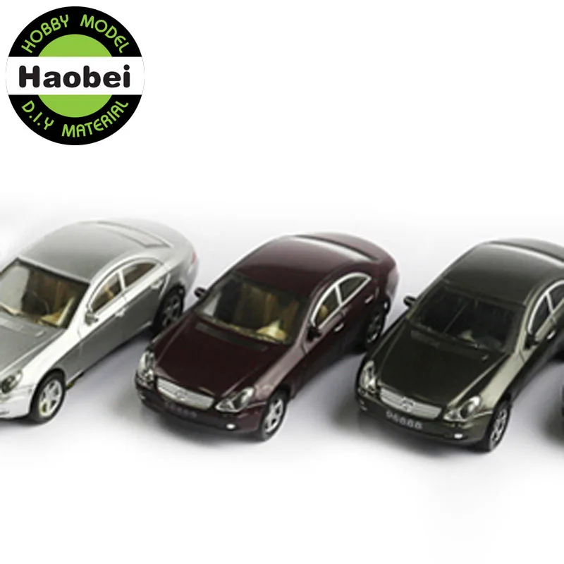 
1:100 HO scale plastic model cars for landscape 