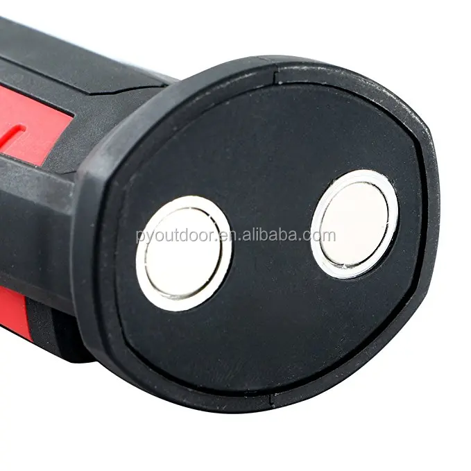 New USB Rechargeable Portable COB Working Lamp strong handheld led work lights 180 degree rotating worklight
