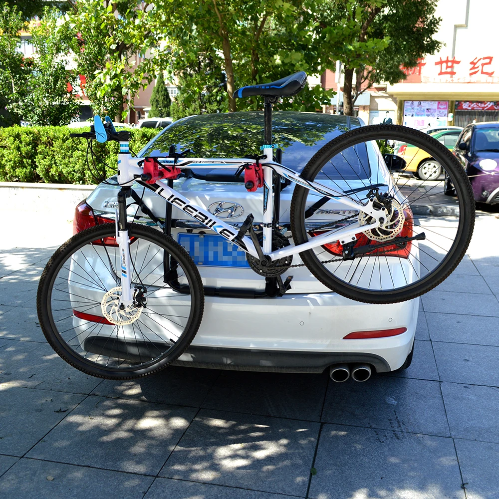 3 Bike Carrier For Car Trunk Mount Rack Bicycle Stand Carrier Universal Car Rack