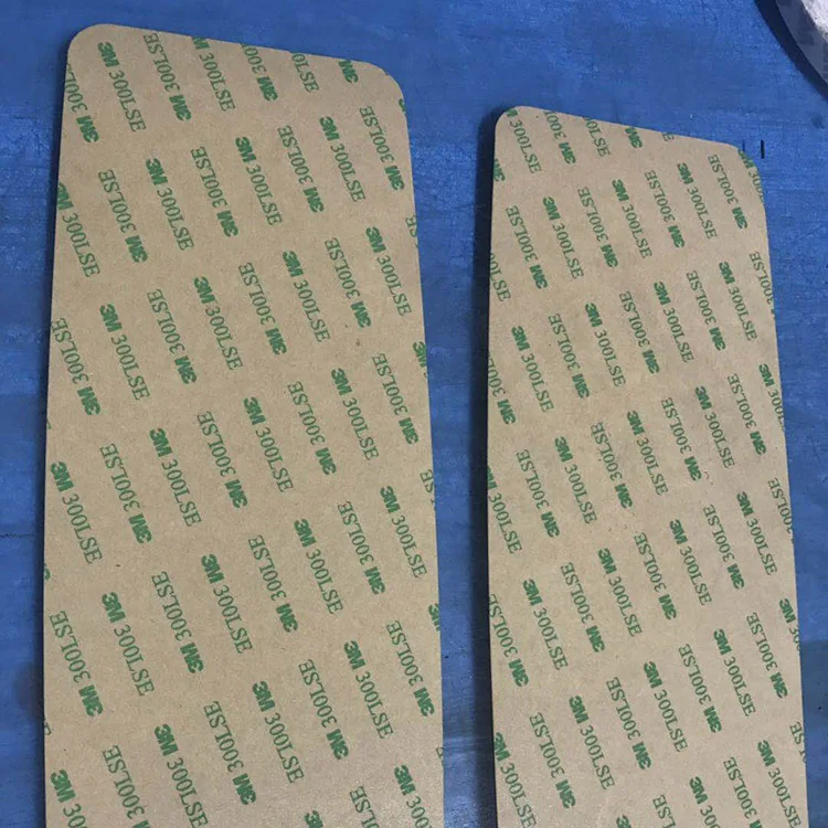 Flat Die Cut Rubber With Self Adhesive