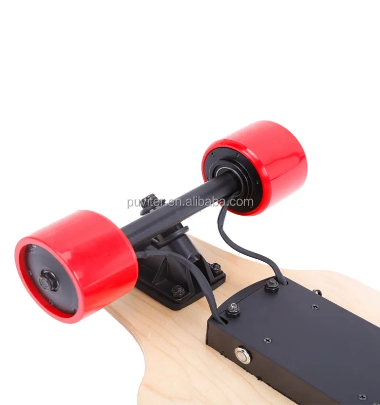 2017 NEW boosted electric skateboard Longboard 4 wheels Remote control double drive skate board dual motor skate board (ESK05)