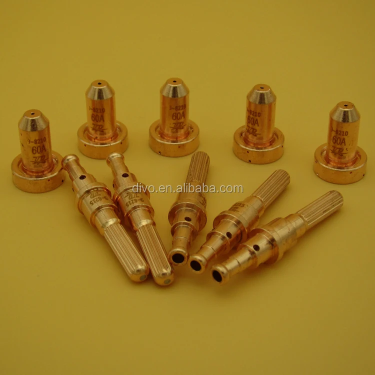 Теплодинамический плазменный электрод 9-8215 и сопло 9-8210