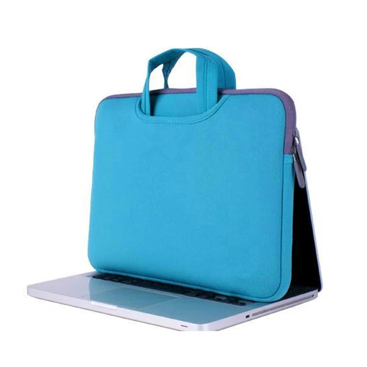 Taobao most hot sale business neoprene laptop sleeve bags with shockproof protective pad