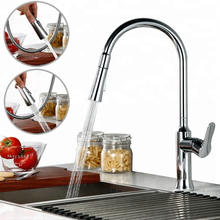 Fresh Water Small Bathroom Sink Faucets New Style Kitchen Faucet Mixer Tap with Single Ceramic Valve Core Single Hole Mount
