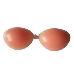 Self Adhesive Soft Silicone Bra Reusable Backless Invisible Push Up Bra Bh Strapless Sticky Bra