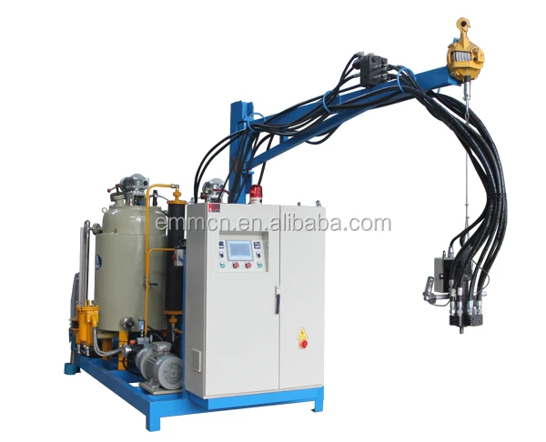 EMM082-P20 polyurethane polyethylene foam injection insulation machine
