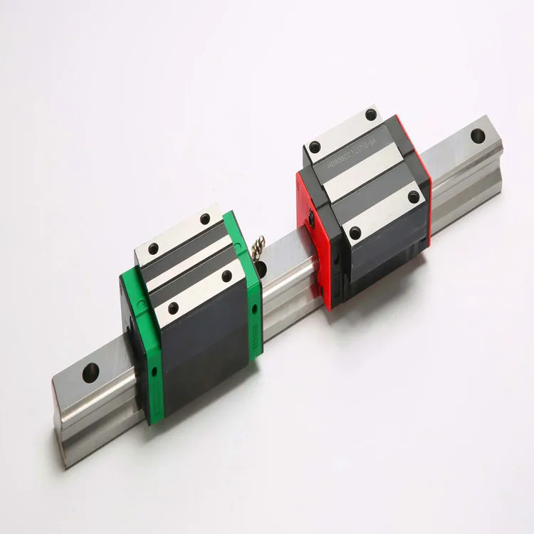 
Linear motion Guide Rail with Flange Slide block HGW20CA HGW20HC 