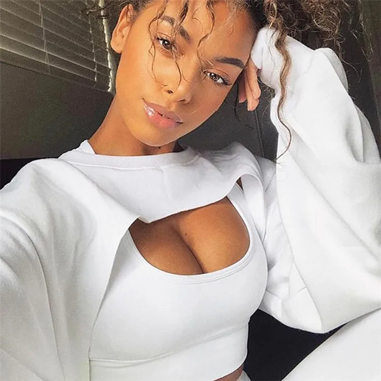 Уличный стиль чистый высокое качество пикантные открытые платья с рукавами «летучая мышь» топ; Оптовая продажа; Женские толстовки с капюшоном