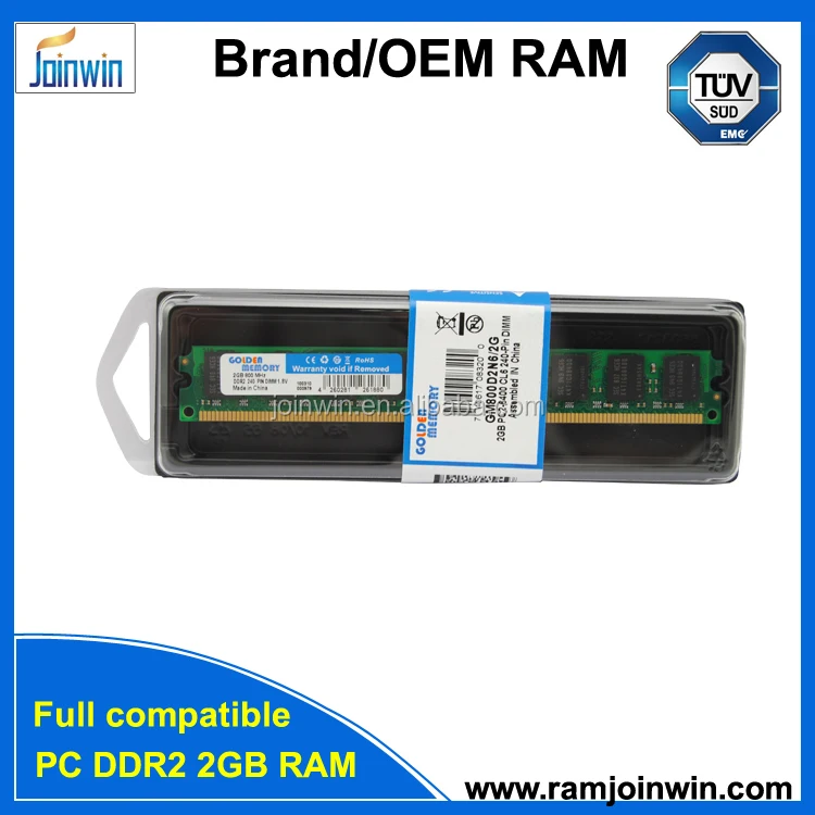 Enjoy Lifetime warranty ddr2 2gb 800mhz 128M*8/16C ddr ram memory
