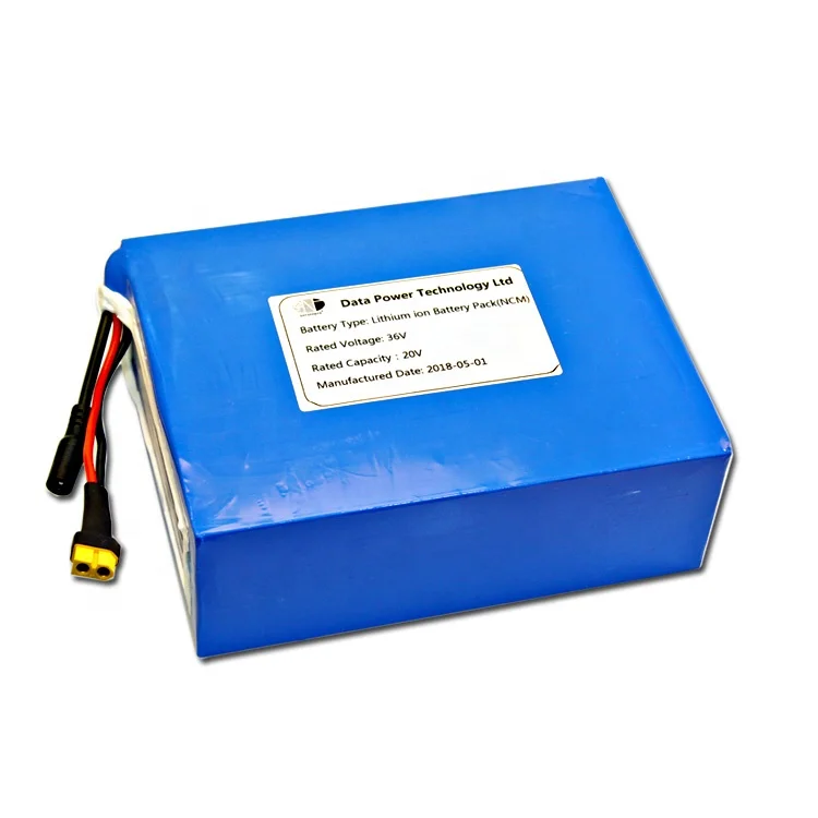 DTP high quality deep cycle 36v 13.6ah li ion battery pack for e-bike