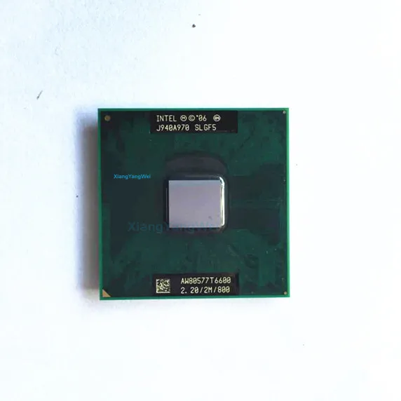 Для процессора Intel Core2 Duo T6600 CPU 2M, 2,20 ГГц, 800 МГц разъем 478