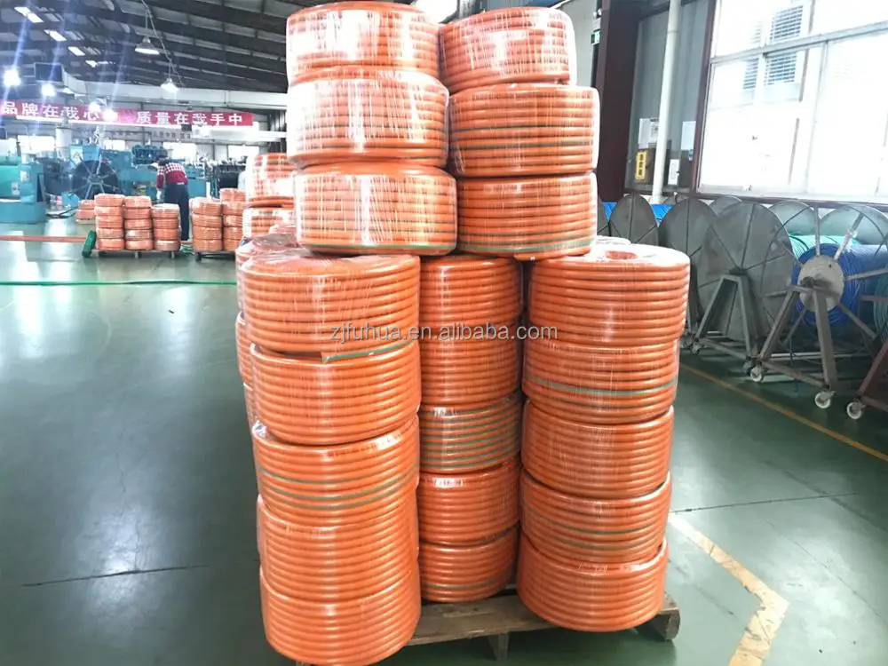 
new product 25mm 50m PVC fiber braided garden water hose 