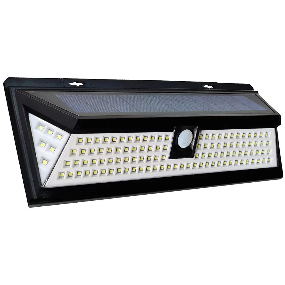 2019 NEW PRODUCT Waterproof Motion Sensor 118 LED Wider Lighting Solar Outdoor Wall Light For Garden