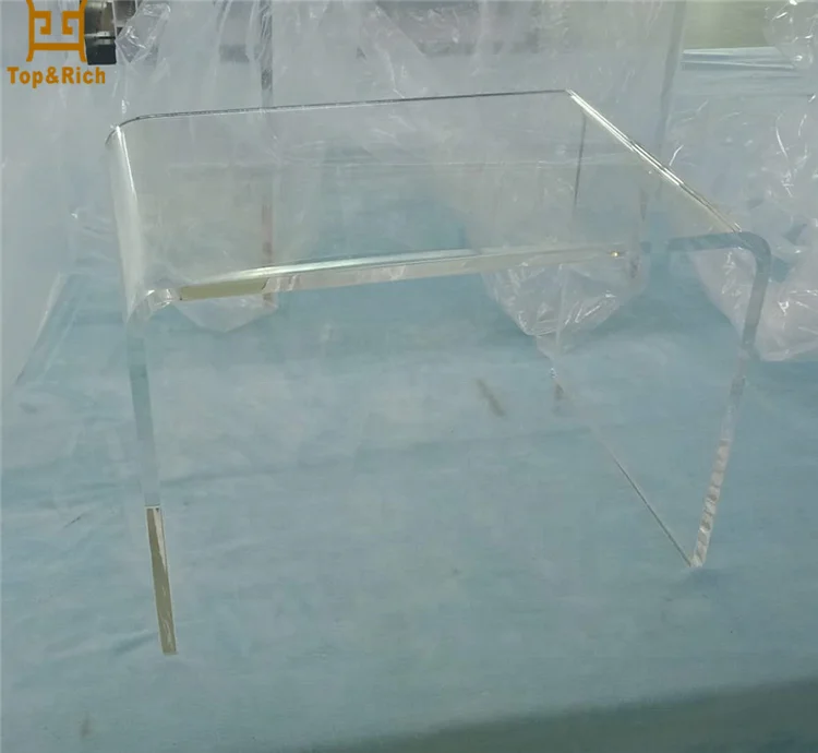 Professional Manufacturer China Wholesale Polished Console Table Clear Acrylic