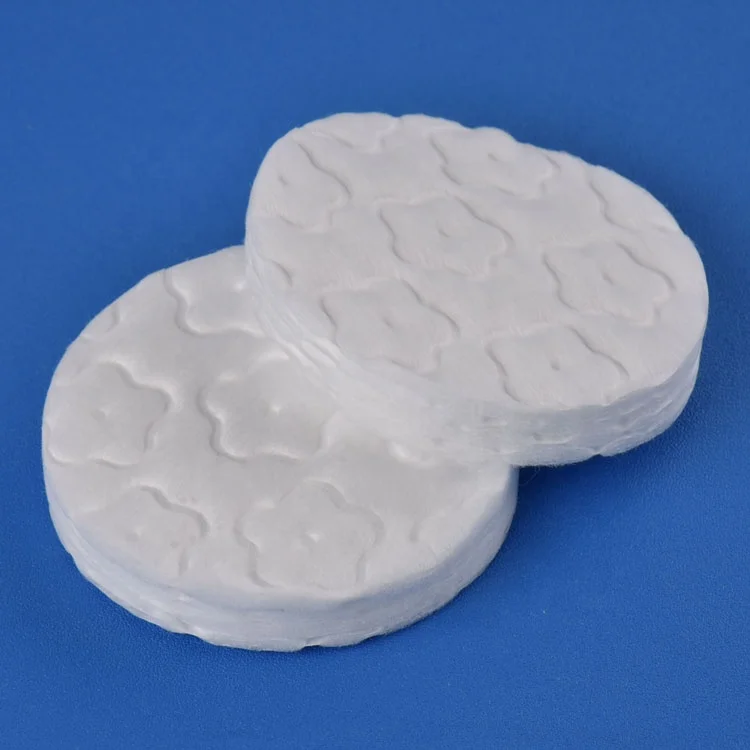 Women face cosmetic natural pure remover absorbent exfoliating facial makeup round beauty cotton pads