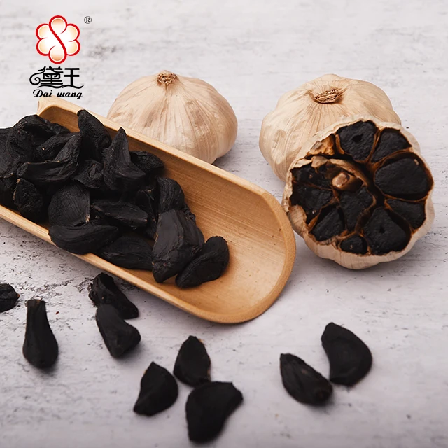 whole bulb black garlic China organic nutritious health benefits