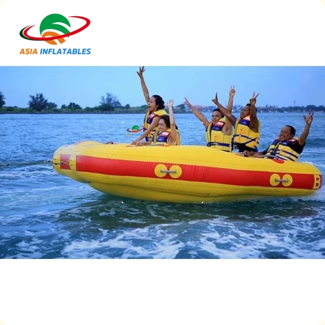Inflatable Water Towable Tube Ski Boat For Jet Ski Water Fun Sport Game