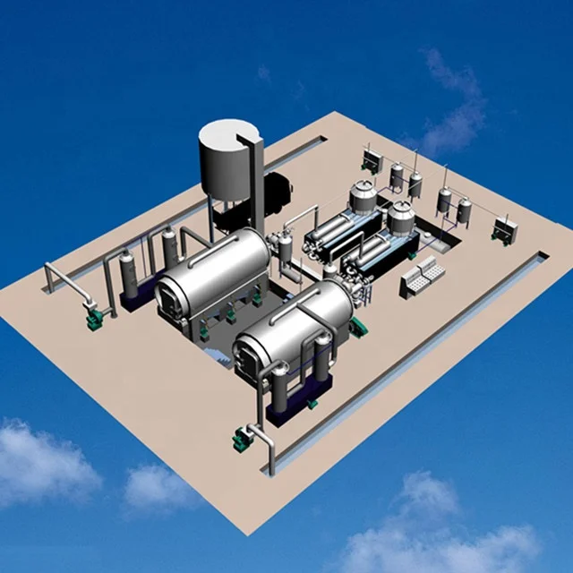 
5Kg small demo testing distillation machine for waste plastic ,rubber, waste oil and Crude oil 