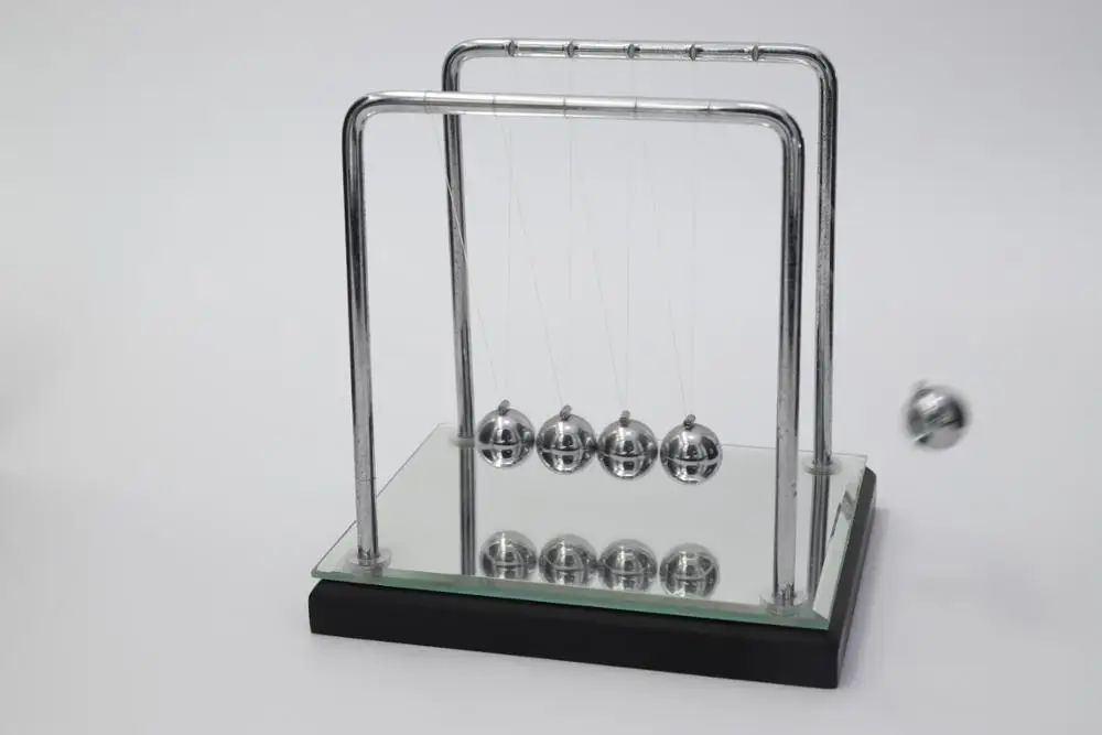 
Magic Science Physics Experiment balance ball Swinging Spheres Newtons Cradle 