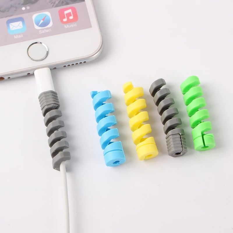 Новый продукт 972 небольшой Простой Творческий Регулируемый мобильный телефон кабель протектор