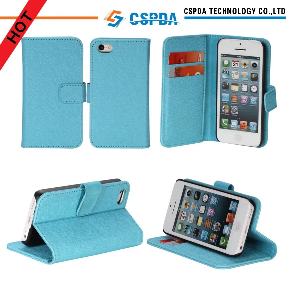 Конкурентоспособная цена бумажник PU кожаный чехол для iPhone 6 S