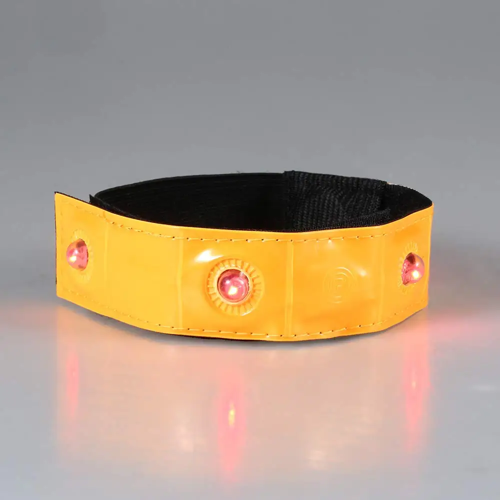 Reflective Led Armband For Night Roadway  Running Safety Items OEM LOGO LED Flashing Armband