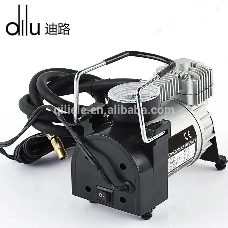 High quality mini electric 12v car tyre inflator direct drive air compressor pump