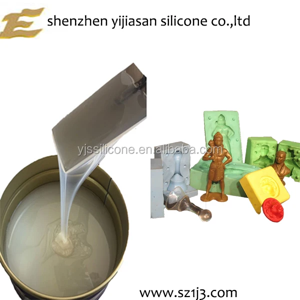 RTV-2 platinum cure silicone rubber for low melt metals moulds making