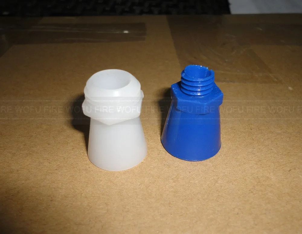 Plastic nozzle use for 1kg and 2kg MEXICO ABC dry powder fire extinguisher